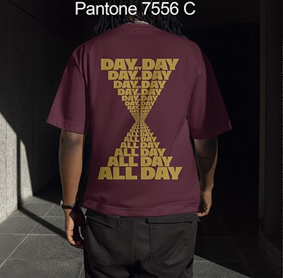 Burgundy — back