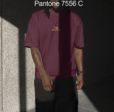 Burgundy — front